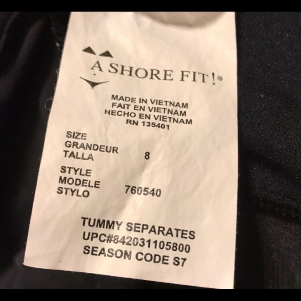 A Shore Fit Size 8 Swim Top Separate - Picture 4 of 5